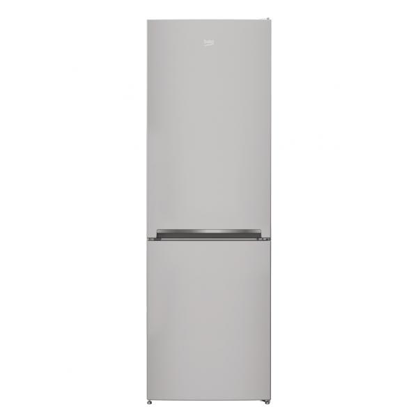 Beko rcsa330k30sn frigorifero combinato statico capacita` 330 litri classe energetica f 185 cm silver