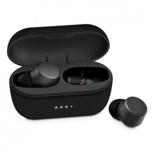 Atlantis auricolare smartix tws t2 custodia con funzione di ricarica include battery bank da 700mah nero