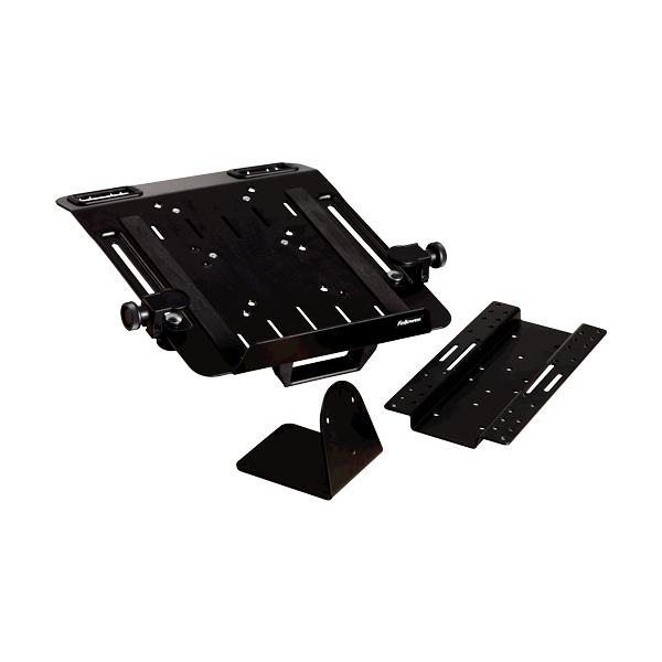 Fellowes braccio laptop piattaforma portatile professional series per laptop di spessore tra 14 a 29mm larghezza tra 25,8 e 37,5cm nero