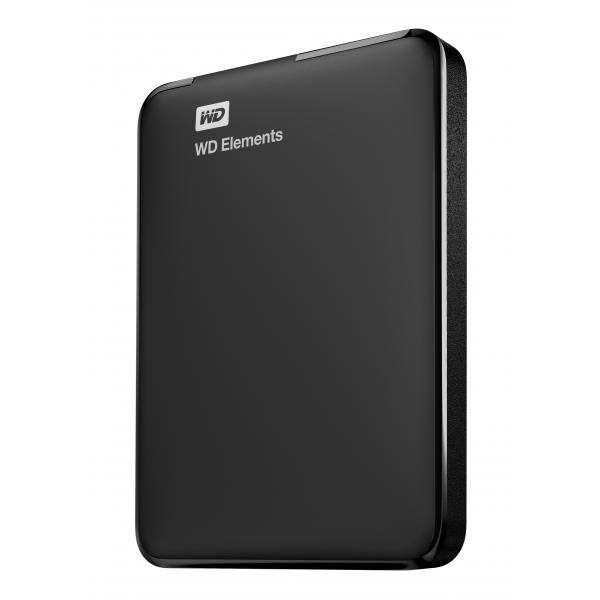 Wd elements 1000gb hard disk esterno portatile usb 3.0 2,5`` nero
