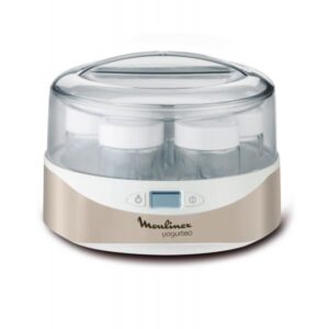 Moulinex yg231e32 yogurteo yogurtiera 7 vasetti da 160 ml argento premium