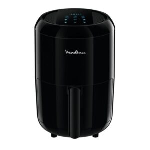 Moulinex ez3018 easy fry compact precision friggitrice ad aria elettrica compatta senza olio capacita` 1,6 litri 6 funzioni touch screen nero