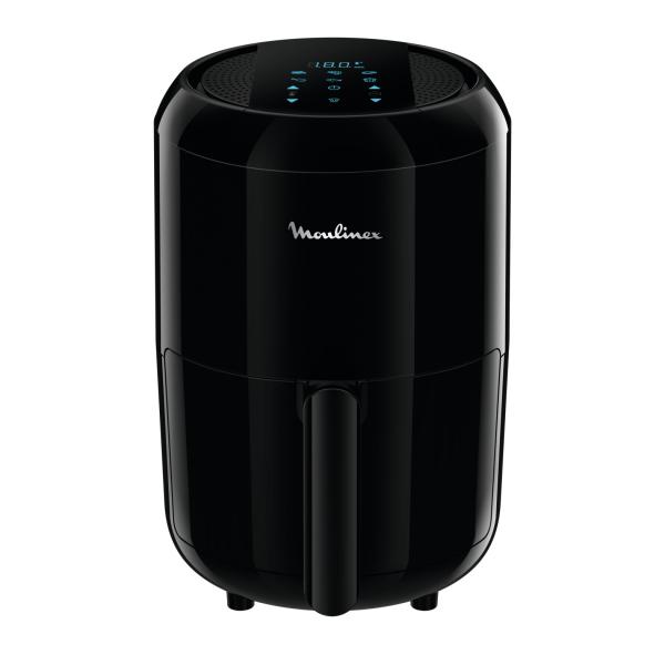 Moulinex ez3018 easy fry compact precision friggitrice ad aria elettrica compatta senza olio capacita` 1,6 litri 6 funzioni touch screen nero
