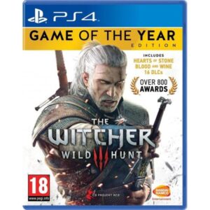 The witcher 3 wild hunt goty game of the year edition ps4 playstation 4