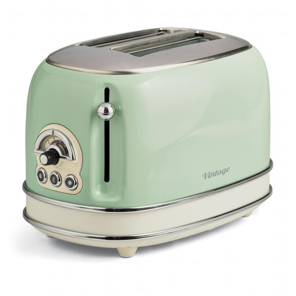 Ariete tostapane vintage 2 fessure 810 w colore verde