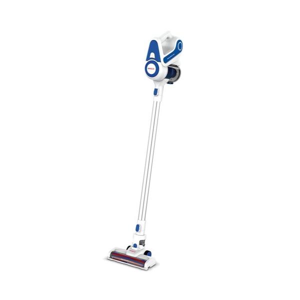Polti pbeu0116 forzaspira slim sr90b scopa elettrica senza sacco senza filo 2 in 1 capacita` 0,5 litri autonomia 40 min sistema ciclonico bianco-blu