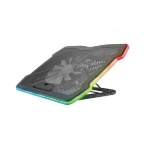 Trust gxt 1126 aura base di raffreddamento per notebook 17`` 700 giri-min nero