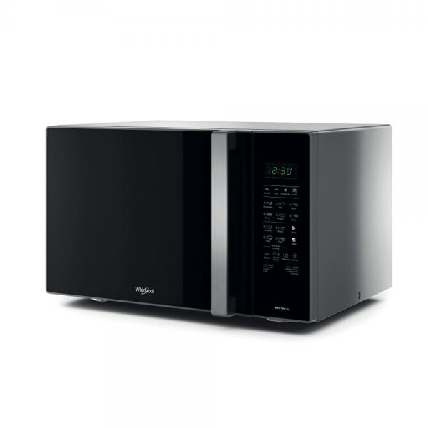 Whirlpool mwo 730-1 sl forno a microonde combinato ventilato capacita`30litri potenza 900w elettronico forced air cavita` xxl argento
