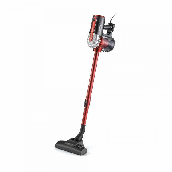 Ariete 2761 handy force scopa elettrica senza sacchetto 0,5lt 600w nero-rosso