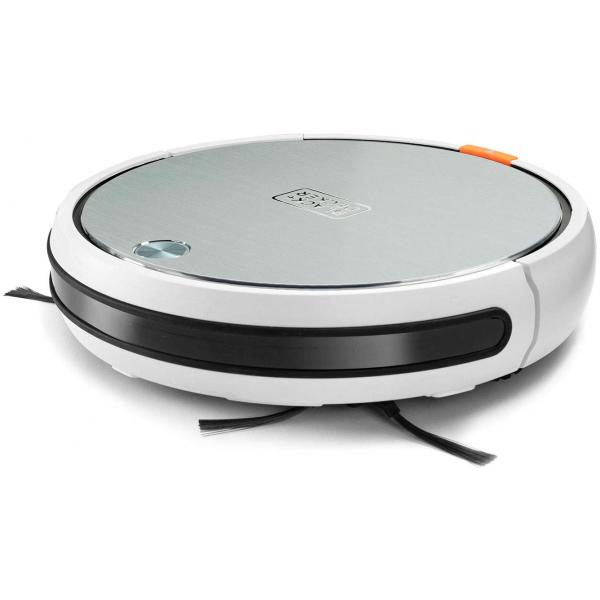 Black+decker bxrv500e robot aspirapolvere 4 in 1 navigazione intelligente programmabile sistema a doppio filtro bianco