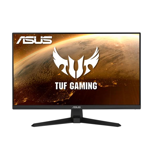 Asus tuf gaming vg249q1a, monitor gaming 23.8, fullhd (1920x1080), 165hz, ips, tempo di risposta 1ms, free-sync, flicker free, riduzione luce blu, funzione gameplus, regolabile, nero
