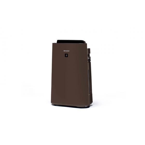Sharp ua-hd40e-t purificatore d`aria 25w con funzione umidificatore 3 filtri marrone