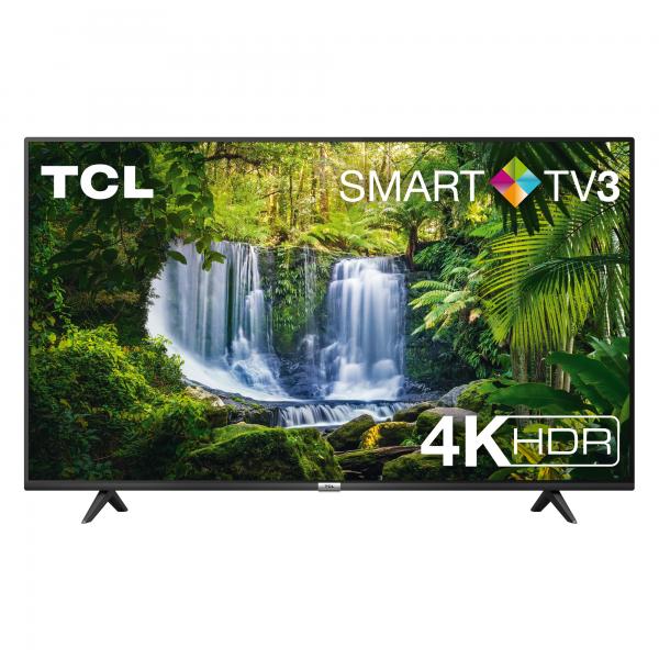 Tcl 43p610 tv led 43`` 4k ultra hd smart tv wi-fi nero