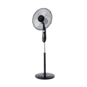 Ariete freshair (0846) - ventilatore a piantana nero - diametro 40 cm - 3 pale - 3 velocita`` - timer 120 min - oscillante - 45w