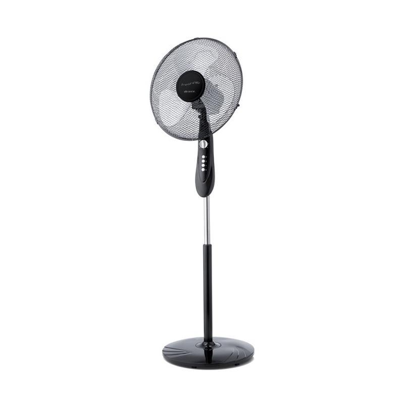 Ariete freshair (0846) - ventilatore a piantana nero - diametro 40 cm - 3 pale - 3 velocita`` - timer 120 min - oscillante - 45w