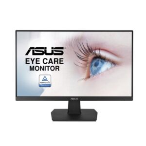 Asus va247he 23.8 led va amd freesync formato 16:9 contrasto 3.000:1 1xvga 1xhdmi colore nero garanzia italia (90lm0795-b01170)