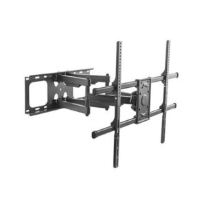 Link staffa a muro per monitor tv 60-100`` fino a 75 kg estensione fino a 635 mm con movimento orizzontale e verticale