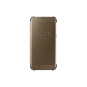 Samsung ef-zg930cfegww galaxy s7 clear view cover originale colore oro
