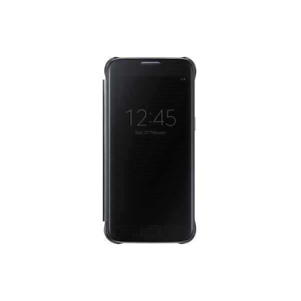Samsung ef-zg930cbegww galaxy s7 clear view cover originale colore nero