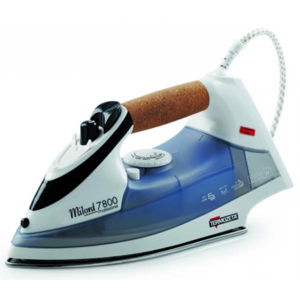 Termozeta milord 7800 ferro da stiro a vapore professionale 2.200 w piatra inox