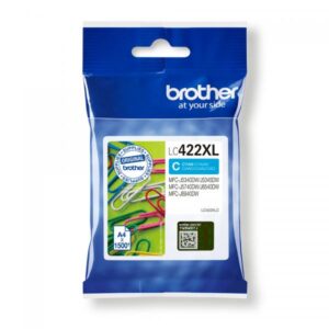 Brother lc-422xlc cartuccia d`inchiostro 1 pezzo originale ciano