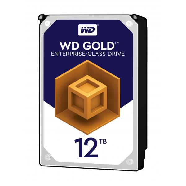 Wd gold wd121kryz hdd 12tb interno 3.5 sata 6gb-s 7200rpm 256mb