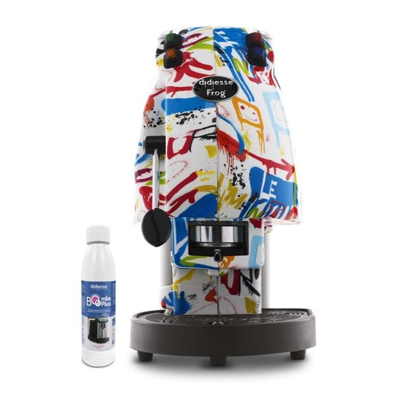 Didiesse frog collection couleur con decalcificatore bomba plus 250ml macchina da caffe` con cialde