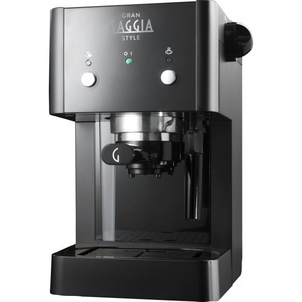 Gaggia ri8423-11 gran gaggia style macchina da caffe` espresso con erogatore di vapore sistema di ricarica cialde