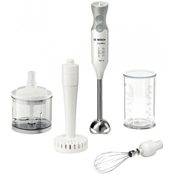 Bosch frullatore ad immersione bianco-grigio 600w