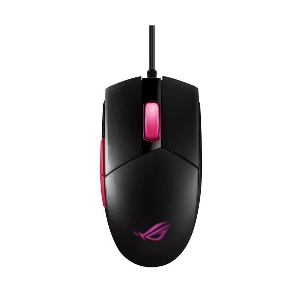 Asus rog strix impact ii electro punk mouse usb tipo a ottico 6200 dpi