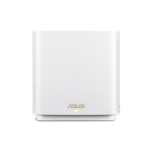 Asus zenwifi xt8 sistema mesh wi-fi 6 tri-band ax6600, copertura fino a 230 mÂ²-4+ camere, 6.6 gbps wi-fi, 3 ssid, internet security e controllo genitori incluso a vita, porta 2.5g, 1 pezzo, bianco