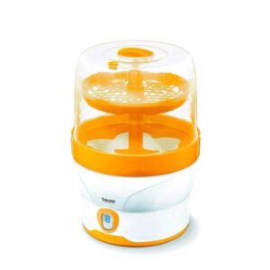 Beurer 953.08 by 76 sterilizzatore digitale a vapore, arancione