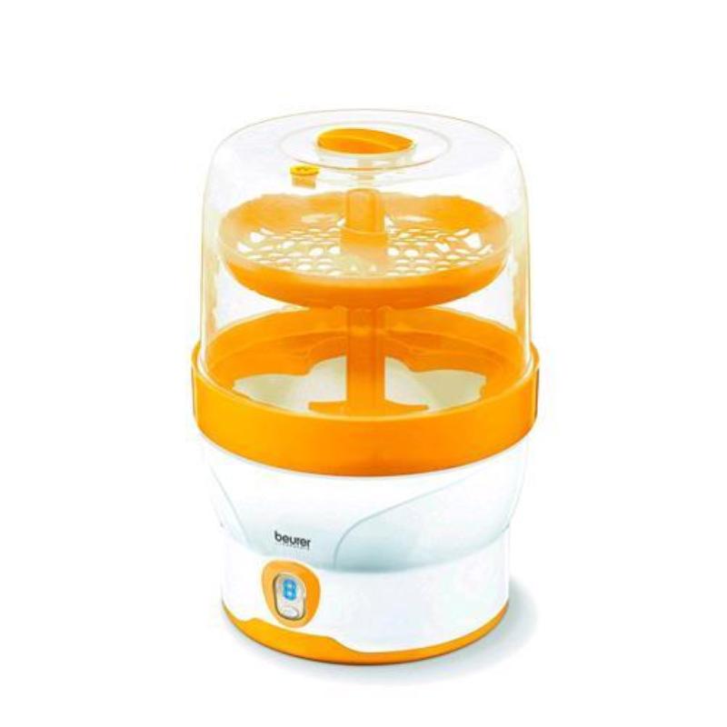 Beurer 953.08 by 76 sterilizzatore digitale a vapore, arancione