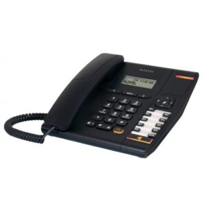 Alcatel temporis 580 telefono analogico-dect con identificatore di chiamata nero