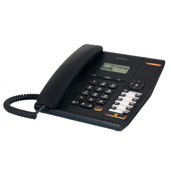 Alcatel temporis 580 telefono analogico-dect con identificatore di chiamata nero