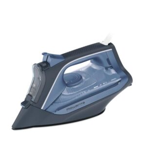 Rowenta express steam ferro da stiro a vapore con piastra microsteam 2500w acciaio inox-blu