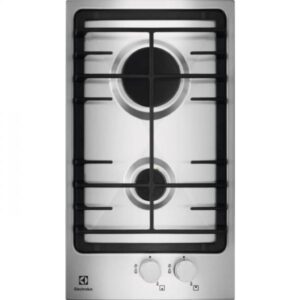 Electrolux egg3322nvx serie 300 piano cottura a gas 2 zone 29 cm acciaio inossidabile