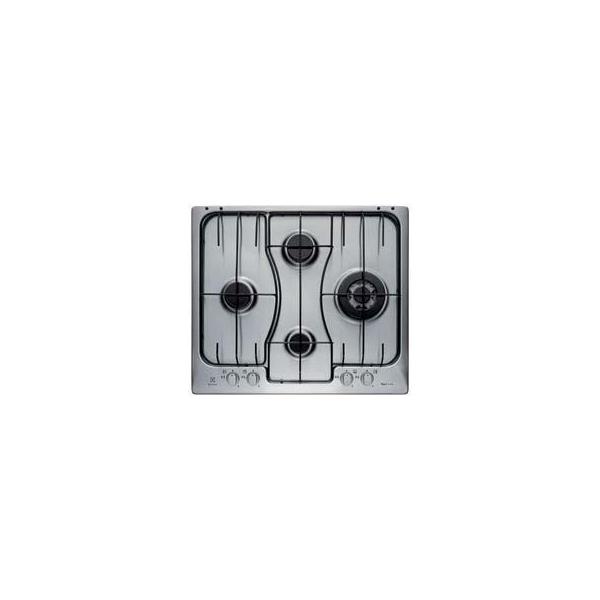 Electrolux rgg6243lox piano cottura a gas 4 fuochi crosscook bruciatore tripla corona 60 cm acciaio inox
