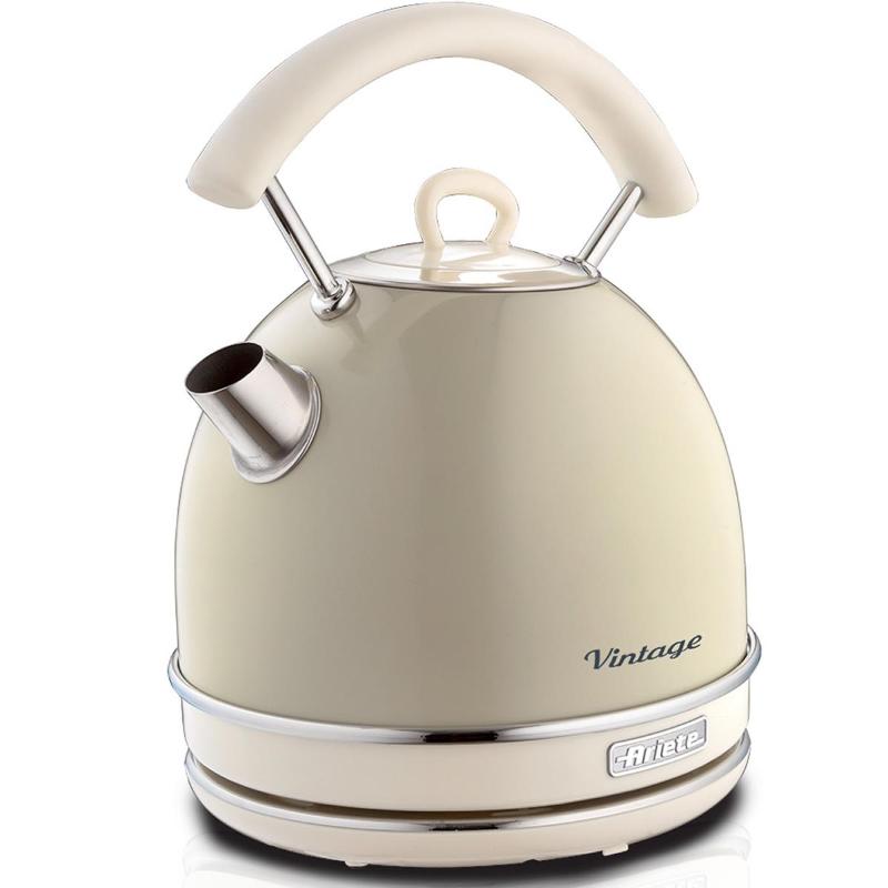 Ariete vintage 2877 bollitore elettrico 2.000w capacita` 1.7lt colore beige