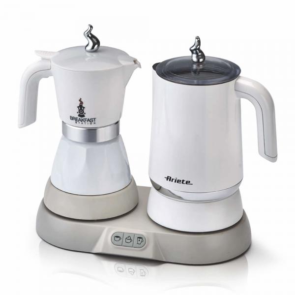 Ariete 1344 breakfast station caffe` moka bollitore e cappucinatore