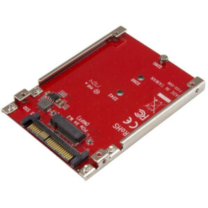 Startech adattatore host per drive m.2 a u.2 sff-8639 pcie nvme ssd