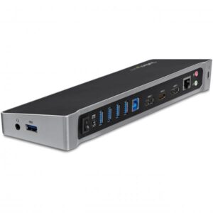 Startech docking station replicatore di porte universale per 3 portatili - video triplo - usb 3.0