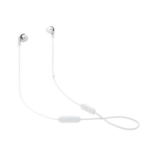 Jbl t215bt cuffie auricolari wireless bluetooth con microfono integrato vivavoce colore bianco