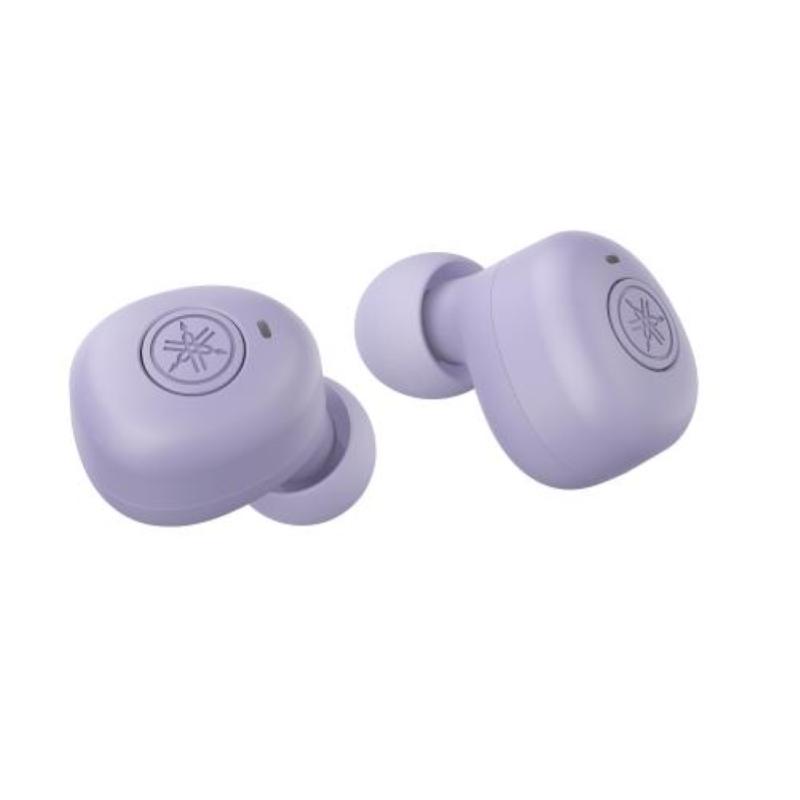 Yamaha twe3b auricolari bluetooth con base di ricarica wireless viola