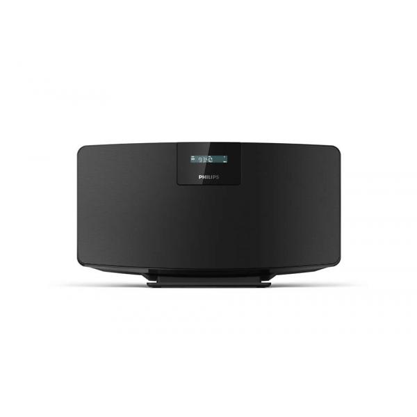 Philips radio dab+ m2505/10 radio bluetooth (dab+/ukw bluetooth multipairing entrata audio da 35 mm driver full range da 275 pollici funzione di sveglia) nero