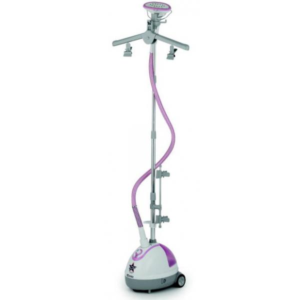 Termozeta stiro express ferro da stiro verticale a vapore con caldaia asta telescopica 1.5l 1580w bianco grigio