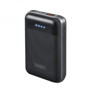 Sbs powerbank 20w da 10.000mah zigrinato opaco