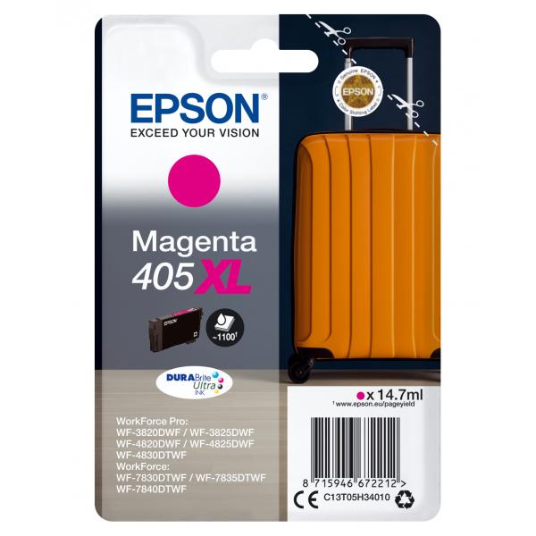 Epson cartuccia d`inchiostro magenta 405 xl durabrite