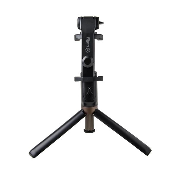 Celly click propod bluetooth selfie stick con tripod nero