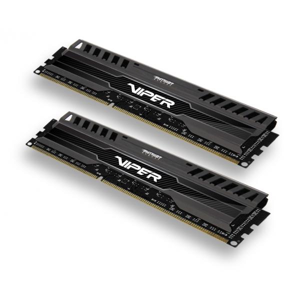 Patriot pv38g160c9k viper 3 memoria ram 8gb (2x4gb) 1.600mhz tipologia dimm tecnologia ddr3